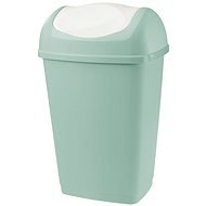 Tontarelli GRACE Odpadkový koš 15 l zelený/bílý - Odpadkový koš