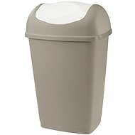 Tontarelli GRACE 15 l grey/brown/white - Rubbish Bin