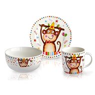 Toro Baby Food Set, 3pcs, Monkey - Children's Dining Set
