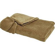 Today TV blanket 165 × 115 cm bronze - Blanket