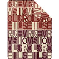 s. Oliver Jacquard 150 × 200 cm red - Blanket