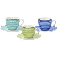 Tognana Tea cups and saucers set 200 ml 6 pcs BAHAMAS - Set of Cups