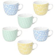 Tognana MADISON HAPPINESS Set of Coffee Cups and Saucers 6 pcs 80ml - Set of Cups