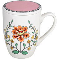 Tognana A. Fontebasso New Milk Mug with Infuser, Multicolour, 400ml - Mug