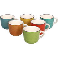 Tognana ART PEPPER Mug Set, 6pcs, Multicoloured, 250ml - Mug