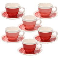Tognana Set of coffee cups with saucers 100 ml 6 pcs POMPEI - Set of Cups