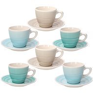 Tognana Louise Almeida Cup & Saucer Tea Set, 6 pcs - Set of Cups
