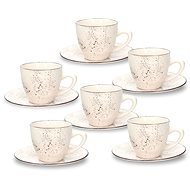 Tognana Louise Stay Tea Cup & Saucer Set, 6 pcs - Set of Cups