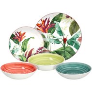 Tognana Dining set 18 pieces TROPICALIA - Dish Set