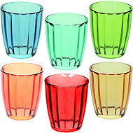 Tognana SIVIGLIA Set of 6 glasses coloured 310 ml - Glass