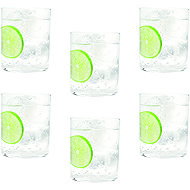 Tognana Gläser aus Borosilikatglas 6-teiliges Set transparent 420 ml LYRA - Glas