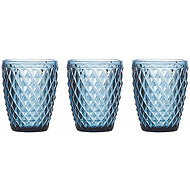 Tognana Gläserset 3-teilig blau 260 ml DIAMOND AZZURRO - Glas