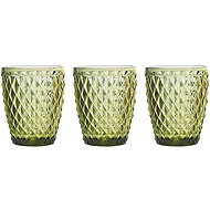 Tognana Sklenice 3 ks set zelené 260 ml DIAMOND VERDE - Glass