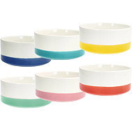 Tognana RAINBOW Set of 6 Bowls 13cm - Bowl Set