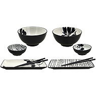 Tognana Sada misek Sushi set 8 ks NOIR BLOOM - Serving Set