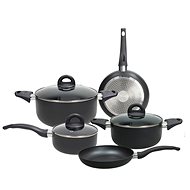 Tognana GRANCUCINA COPPER & CHARCOAL GRIGIO Cookware Set, 8pcs, Black - Kitchenware Set