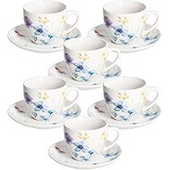Tognana FLORENNE Set of tea cups and saucers 200 ml 6 pcs multicoloured - Set of Cups