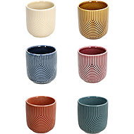 Tognana 6-tlg. Kaffeetassen-Set MADRID ARLENA, mehrfarbig, 100 ml - Tassen-Set