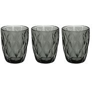 Tognana Set of 3 glasses 270 ml ROMBUS - Glass Set
