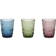 Tognana Set of glasses 230 ml 3 pcs MADAME, mix of colours - Glass