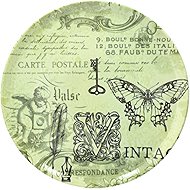 Tognana ANDREA FONTEBASSO Cinzia Vintage Verde Pizza plate 33 cm 2 pcs - Set of Plates