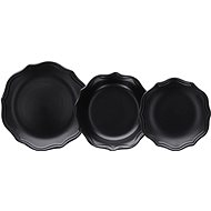 Tognana Jídelní sada 12 ks CECILE BLACK - Dish Set