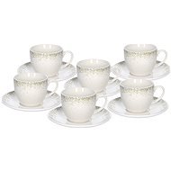 Tognana IRIS ASTRID Sada šálků na čaj s podšálky 200 ml 6 ks - Set of Cups
