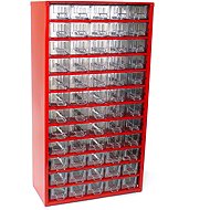 TOKOZ Drawer organiser 12 / 60S - RAL 3002, red - Tool Organiser