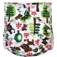 T-TOMI Diaper AIO - Changing Set Snaps Trees - Nappies