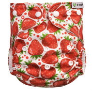 T-TOMI Diaper AIO - Changing Set Snaps Strawberries - Nappies
