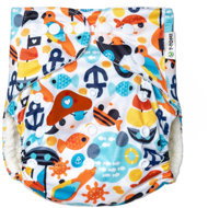T-TOMI Diaper AIO - Changing Set Snaps Sailor - Nappies