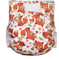 T-TOMI Diaper AIO - Changing Set Velcro Foxes - Nappies