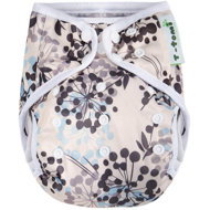 T-TOMI Top panties Grey flowers - Nappies
