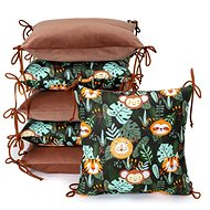 T-TOMI Jungle Pillow Mantle - Crib Bumper