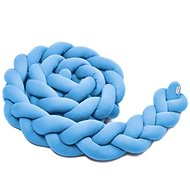 T-TOMI Knitted mantel 360 cm Blue - Crib Bumper