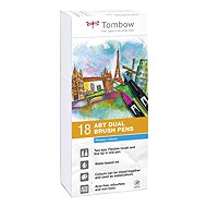 TOMBOW ABT Primary colours, double-sided, 18 pcs - Felt Tip Pens