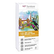 TOMBOW ABT Secondary colours, double-sided, 18 pcs - Felt Tip Pens