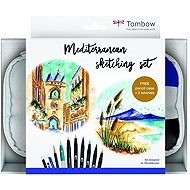 Tombow Mediterranean Sketching Set - Felt Tip Pens