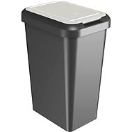 Tontarelli Waste Bin Touch & Lift 25L white/black - Rubbish Bin
