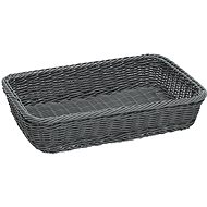 Tognana PROVENZA GRIGIO Rectangular Basket, 24 x 17cm - Small Basket
