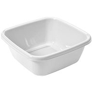 TONTARELLI SQUARE WASH BASIN 14L - 38X38CM - WHITE - Washtub