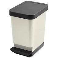Tontarelli MODA Abfallbehälter / Mülleimer - 25 Liter - schwarz transparent - Mülleimer