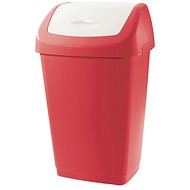 Tontarelli Abfalleimer Aurora 50L rot/creme - Mülleimer