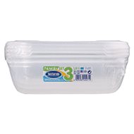 Tontarelli Food Container 3x1,15L Nuvola Cream - Food Container Set