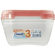 Tontarelli Food Container 3x 1L Nuvola Red - Food Container Set