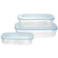Tontarelli Food Box 3pcs Rectangle Transparent - Food Container Set