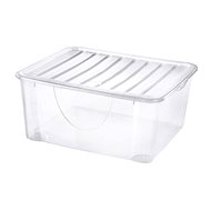 Tontarelli DODO STOCK-BOX with Lid 16,7L Transparent - Storage Box