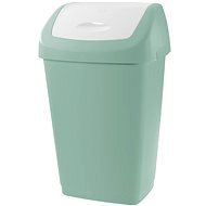 Tontarelli Aurora Odpadkový koš 9 l, zelená/bílá - Odpadkový koš