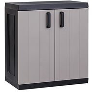 TOOMAX Garden cabinet BIOS MEGA LOW, grey - Garden Storage Cabinet