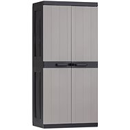 TOOMAX Garden cabinet BIOS MEGA HIGH, grey - Garden Storage Cabinet